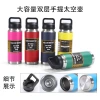 New large-capacity 304 stainless steel insulated cup for foreign trade, outdoor portable double-layer car cup, mountain climbing sports water bottle details Picture